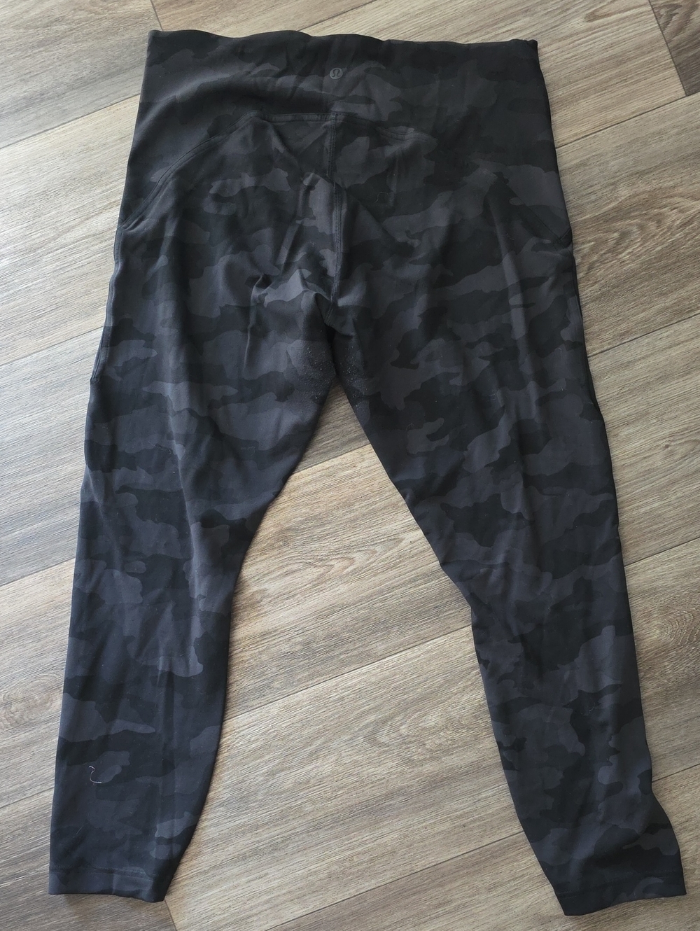 lululemon athletica Black Camo High-Rise Leggings